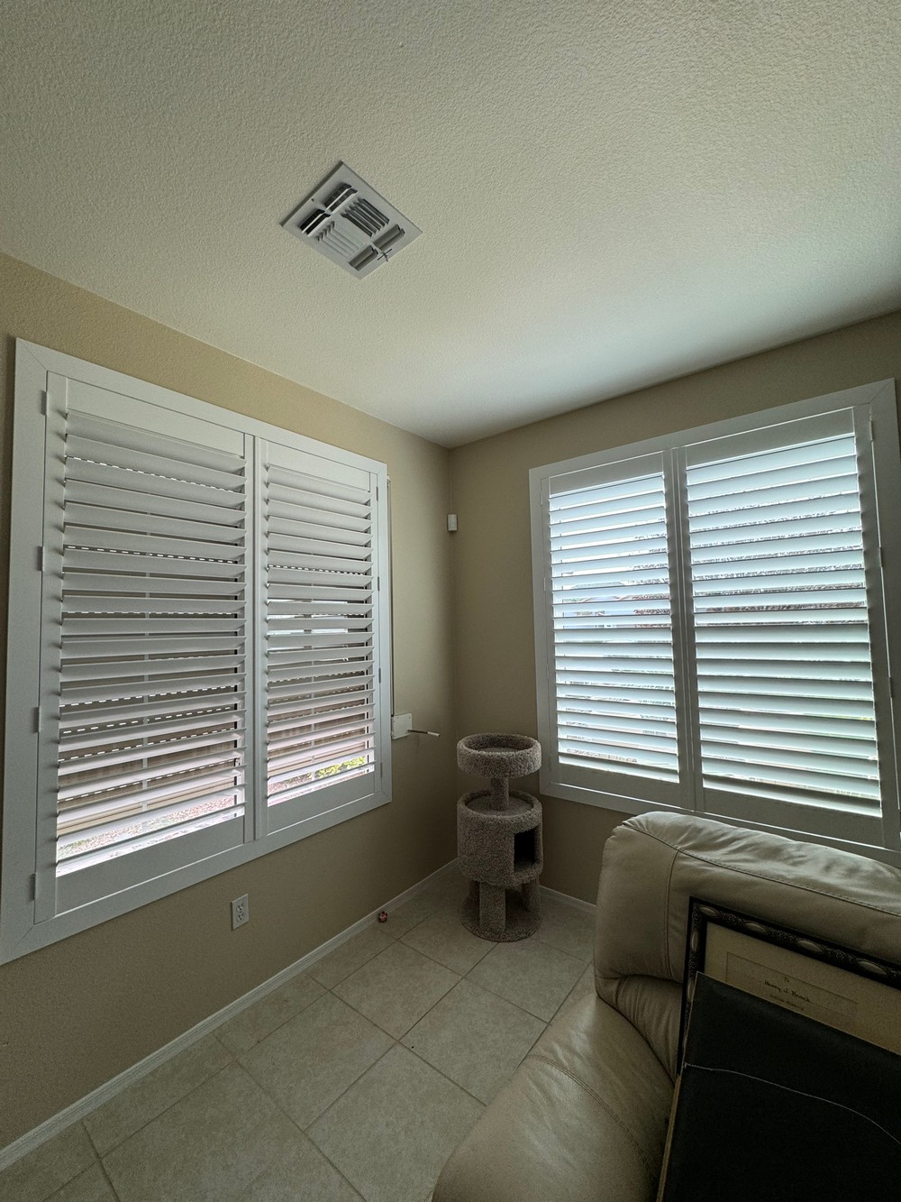 Classy Custom Wood Shutters on Morning Light Way in Marana, AZ