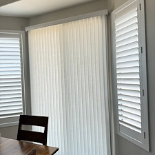 Top-Rate-Custom-Wood-Shutters-with-Vertical-Honeycomb-Shades-on-N-Tombaugh-Ln-in-Green-Valley-AZ 0